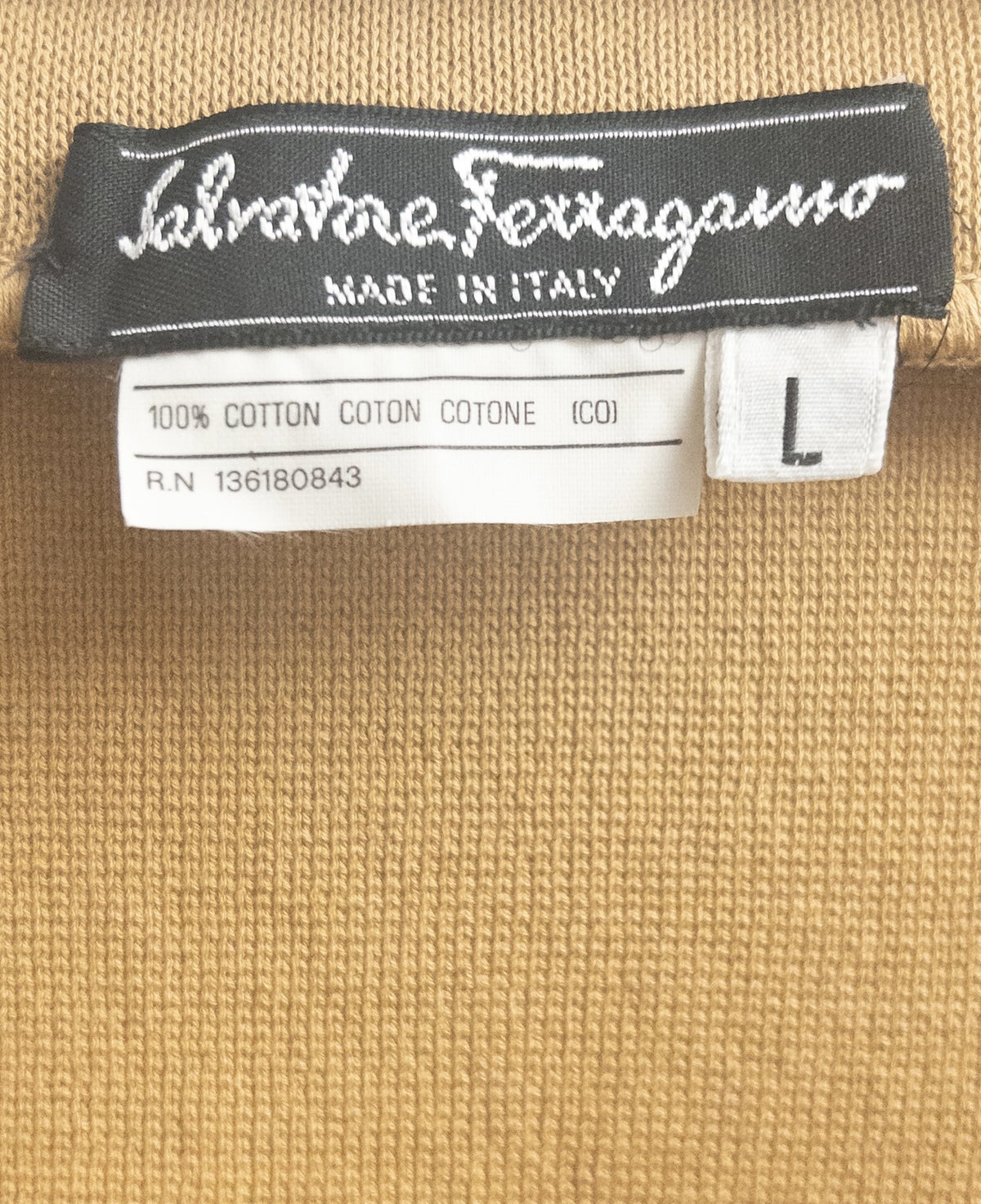 Salvatore Ferragamo - Blouse and skirt set - 100 Cotton - Sz L - Curuva Label Skirt