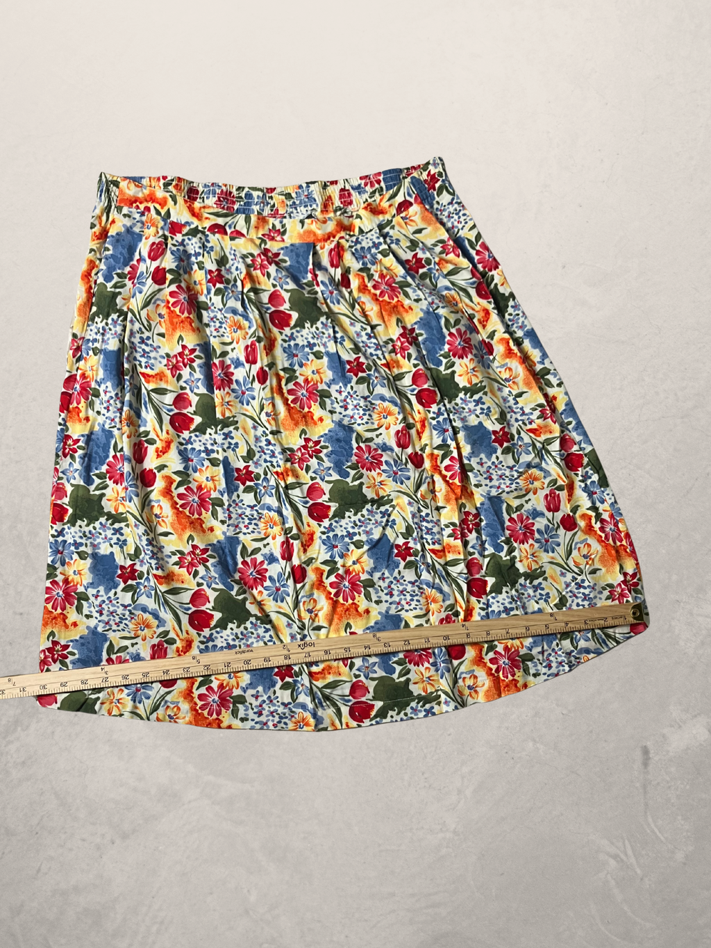 Sag Harbor — Two-Piece Dress Set | Watercolor floral rayon, coordinated silhouette · Sz L