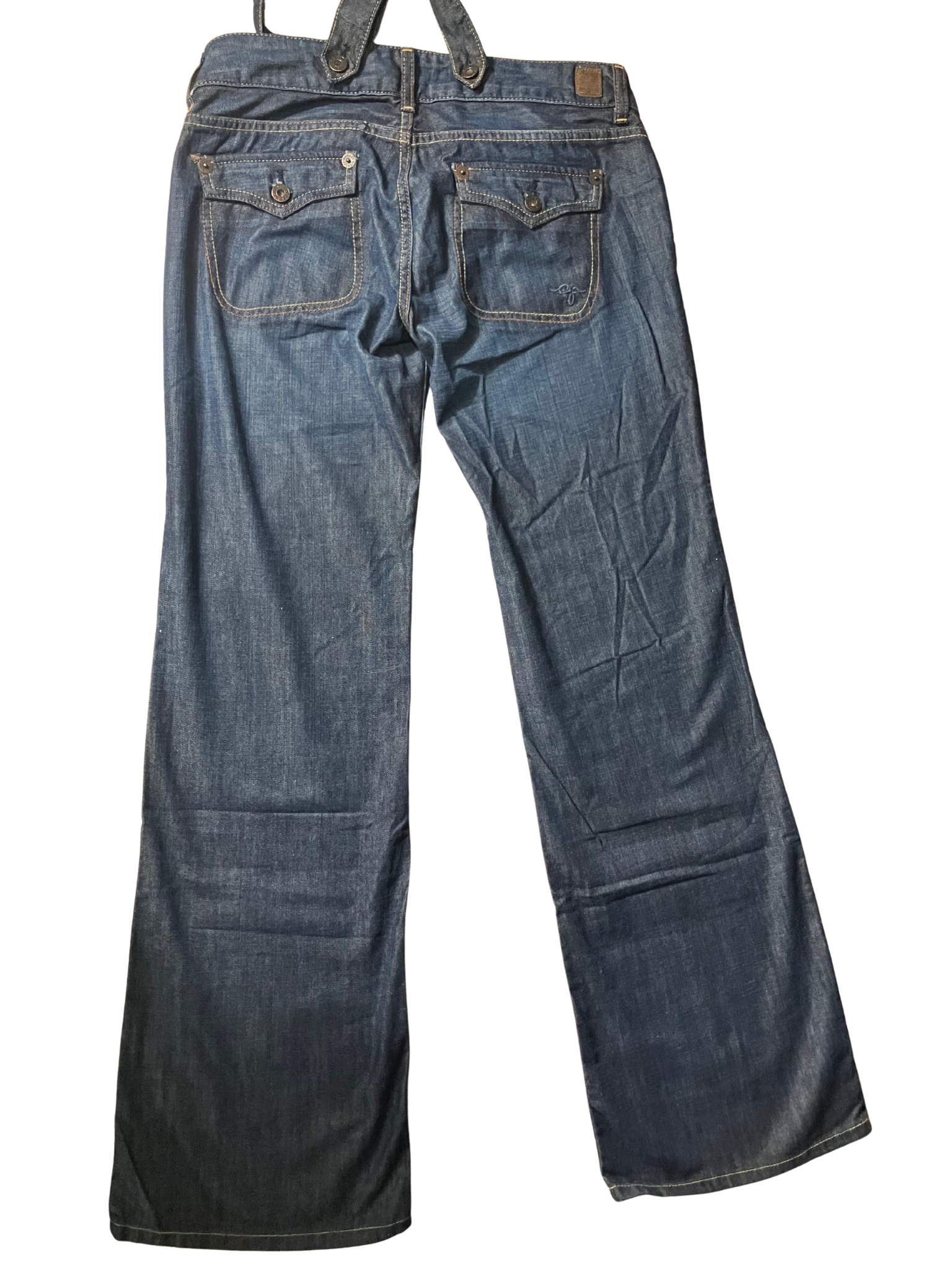 Guess Jeans — Denim Jeans | Limited edition 62, suspenders included · Sz 29