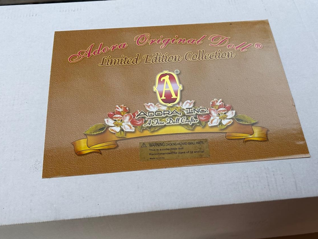 Adora Original Doll “Qian Ni” Limited Edition 2008 #034/250 – 22” Vinyl Asian Doll w/ COA & Box