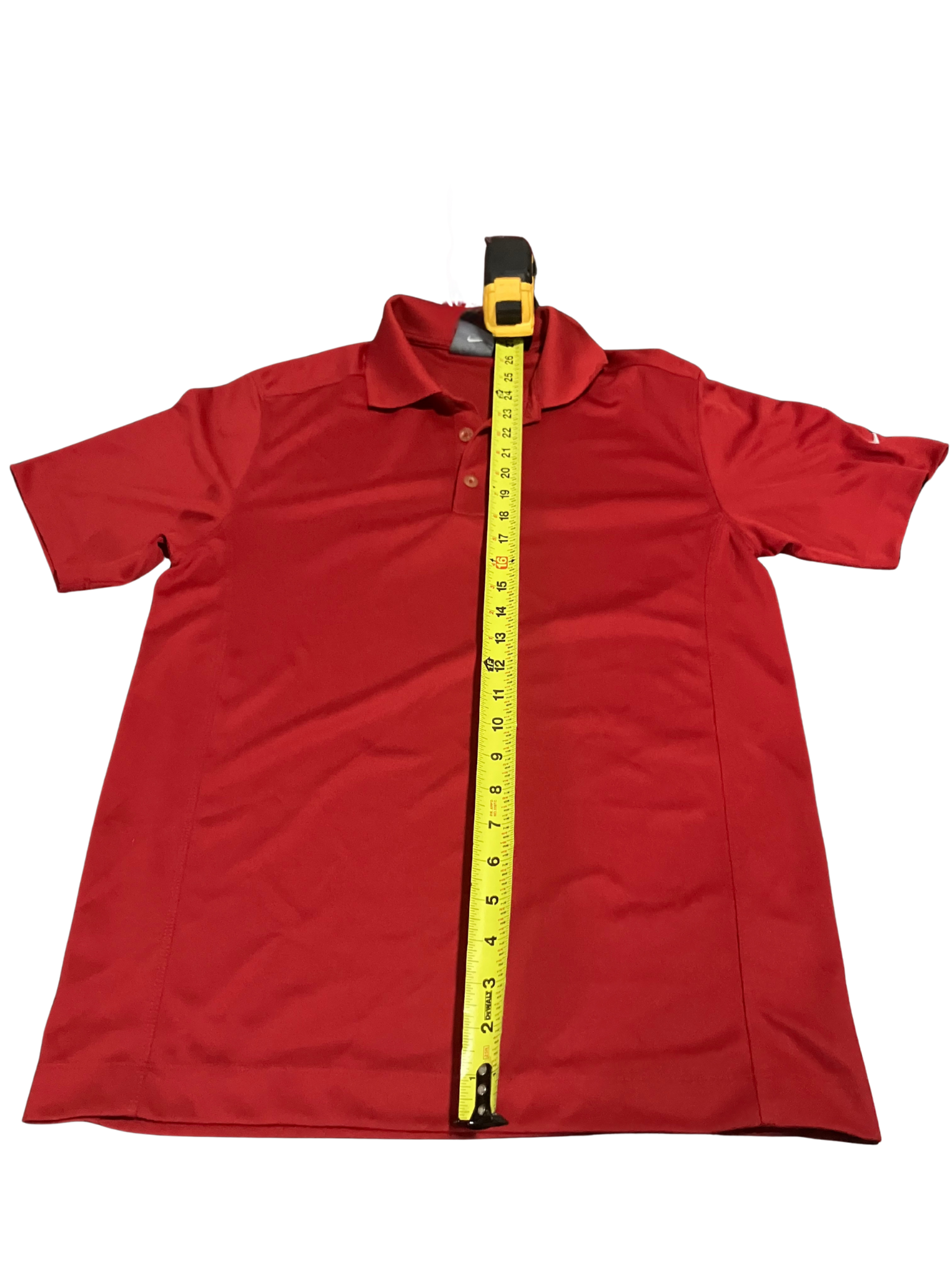 Nike Golf Dri-FIT Red Polo Shirt – Size S