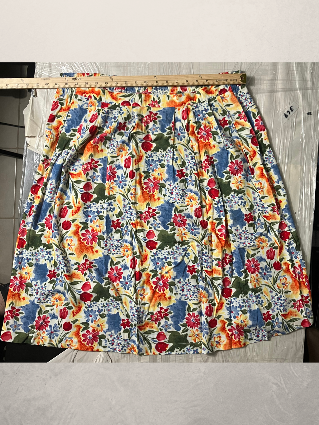 Sag Harbor — Two-Piece Dress Set | Watercolor floral rayon, coordinated silhouette · Sz L