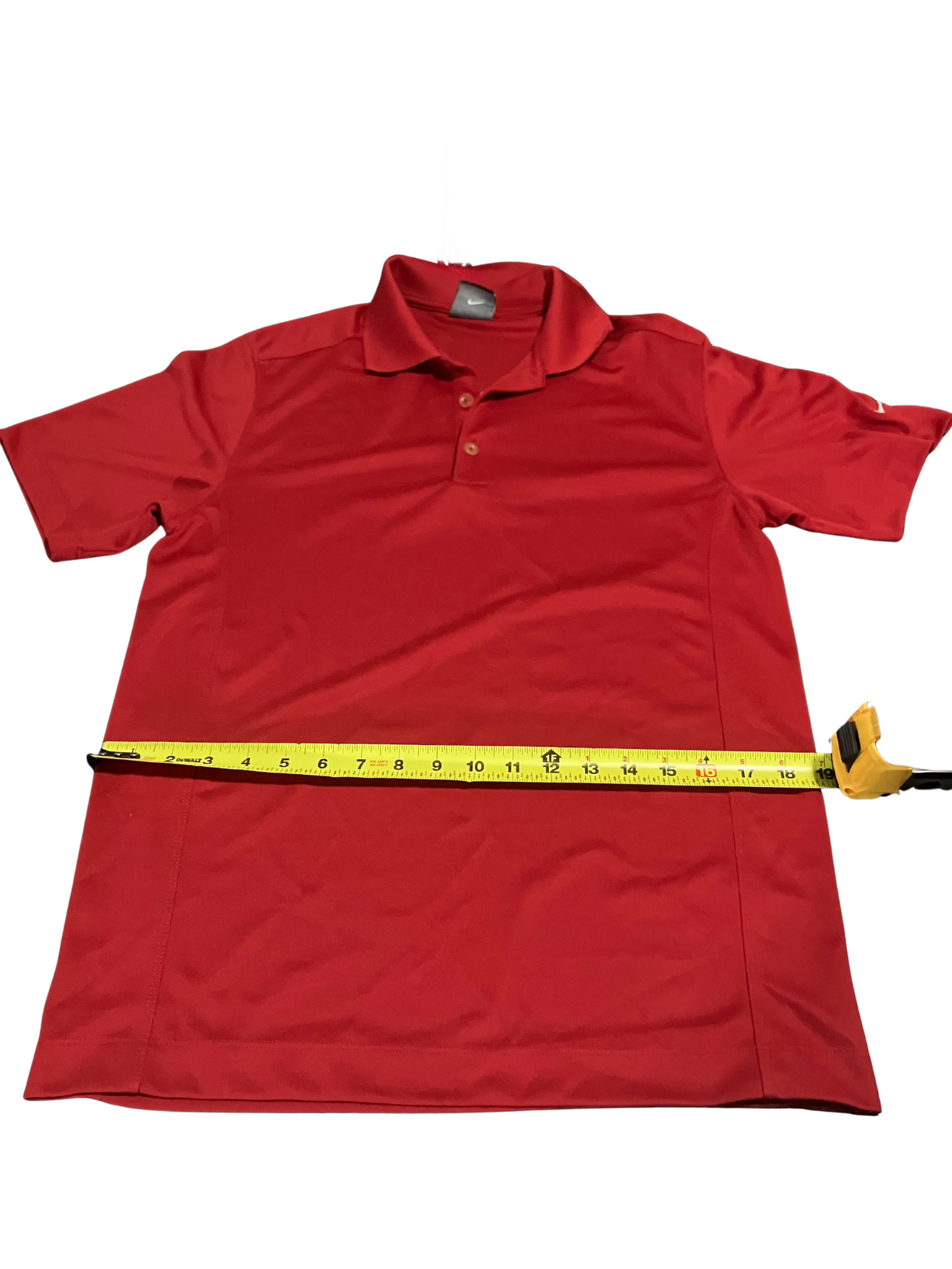 Nike Golf Dri-FIT Red Polo Shirt – Size S