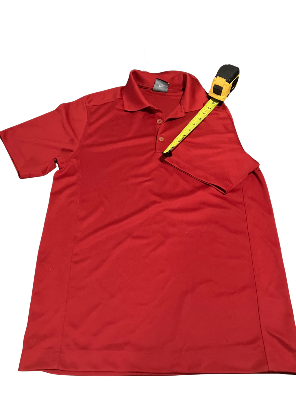 Nike Golf Dri-FIT Red Polo Shirt – Size S
