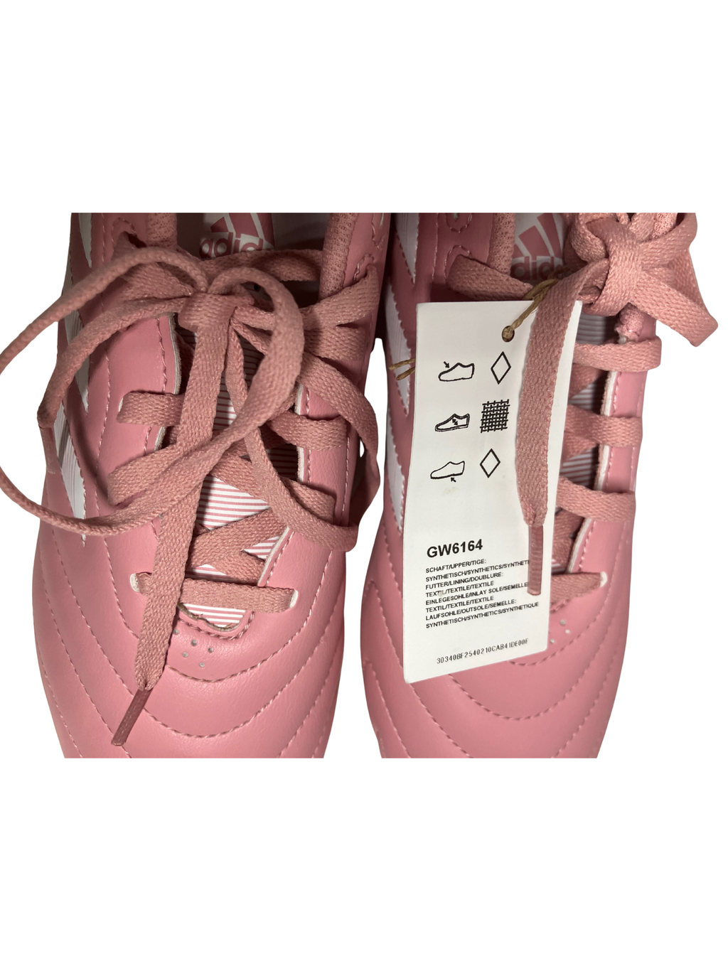 Adidas Goletto VIII FG Pink & White Women’s Soccer Cleats | Size 8.5