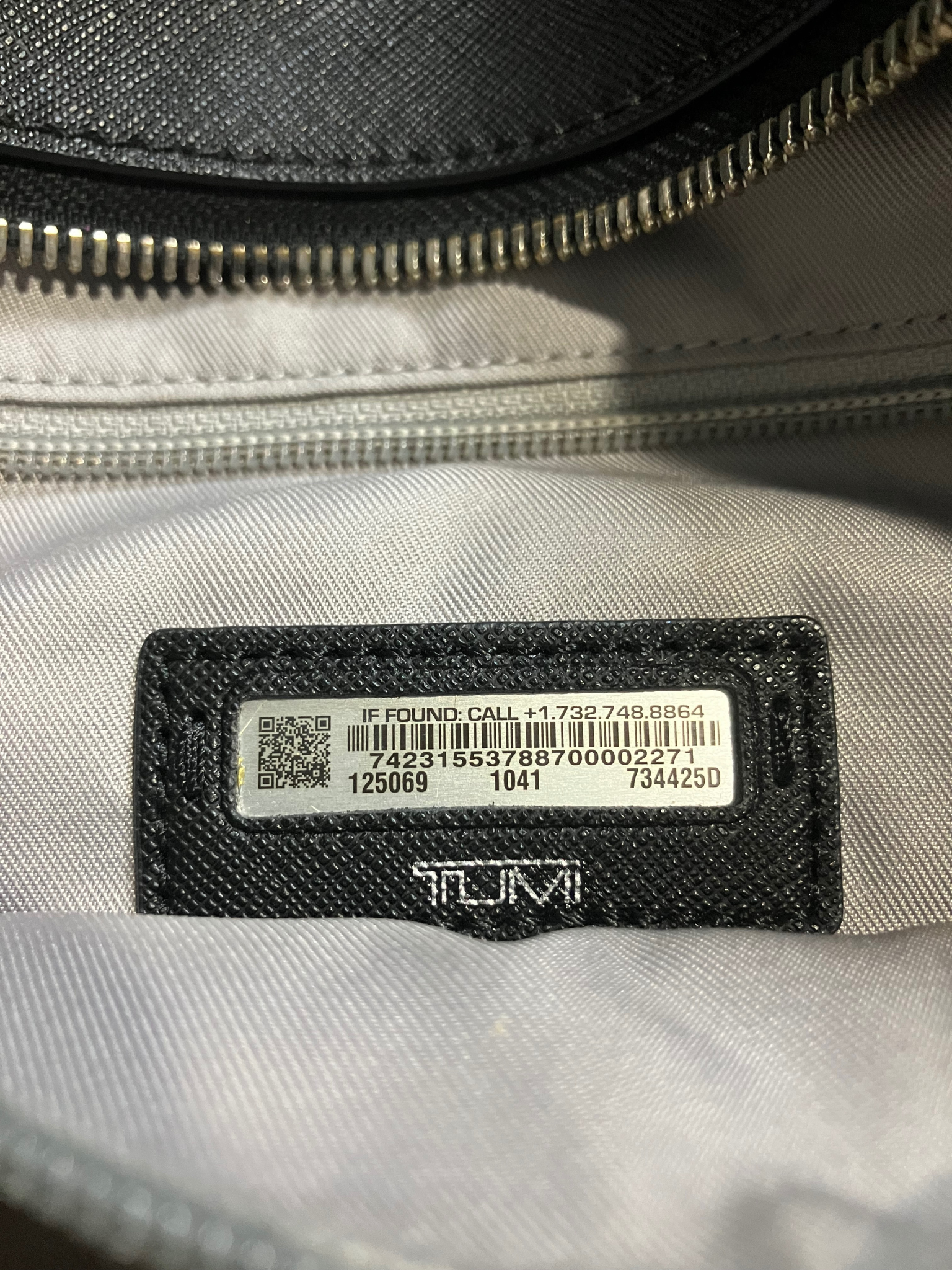 TUMI VAREK Black Leather Backpack - Premium Saffiano Convertible Travel Bag