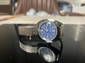 Timex Blue Dial Stainless Steel Expandable Bracelet Watch