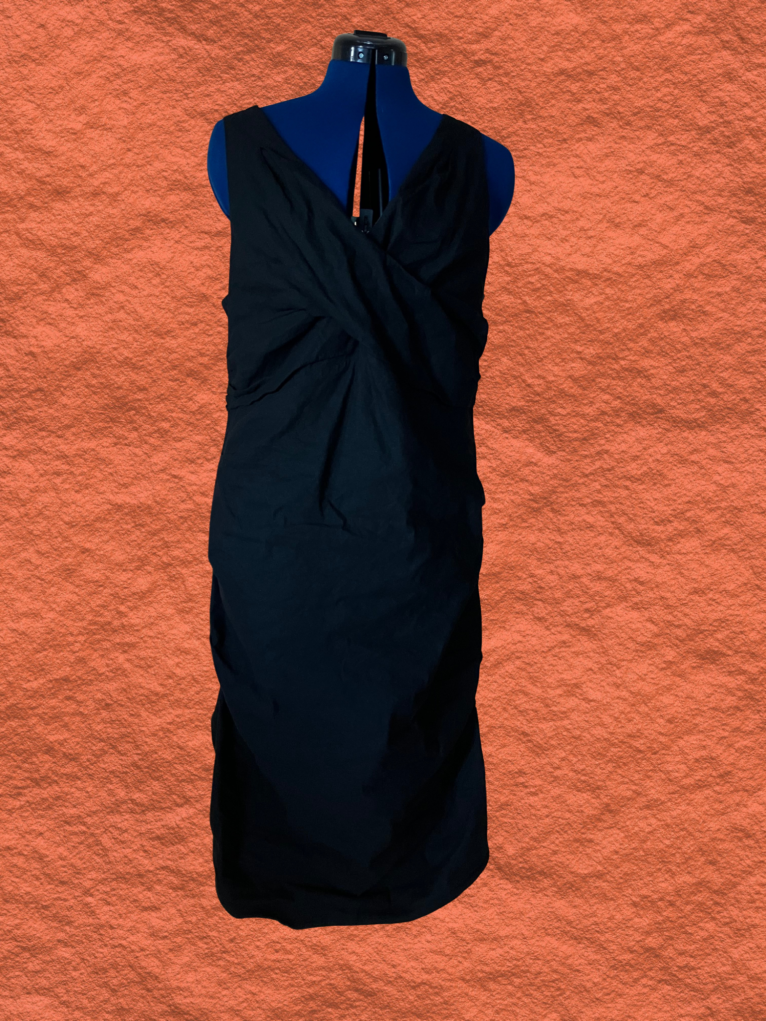 Eileen Fisher — Dress | Not every black dress earns the silence it commands · Sz 18