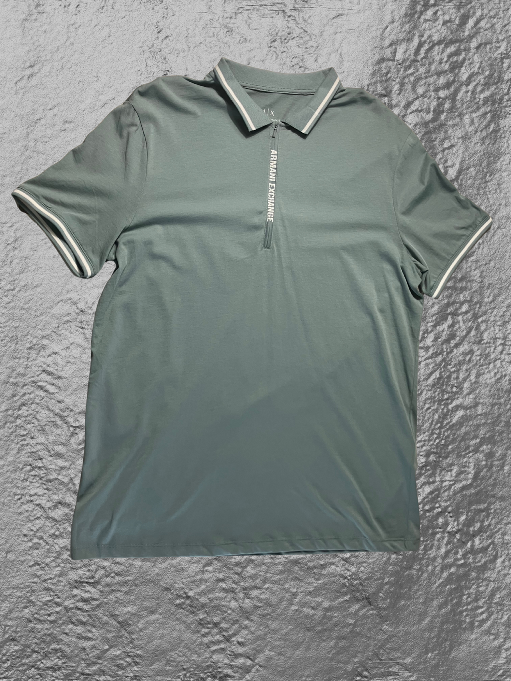 Armani Exchange — Polo shirt | Not every polo earns its collar — this one did · Sz L