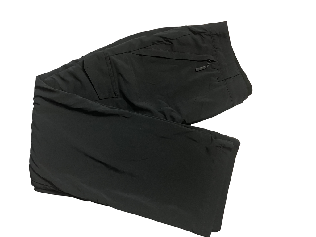 Eddie Bauer Black Softshell Fleece-Lined Pants Size 14