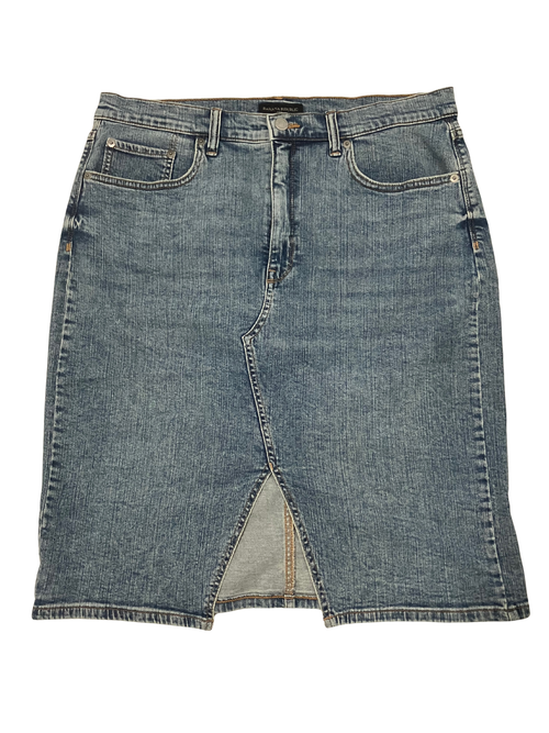 Banana Republic Denim Pencil Skirt – Medium Wash – Size 14 – Washwell™