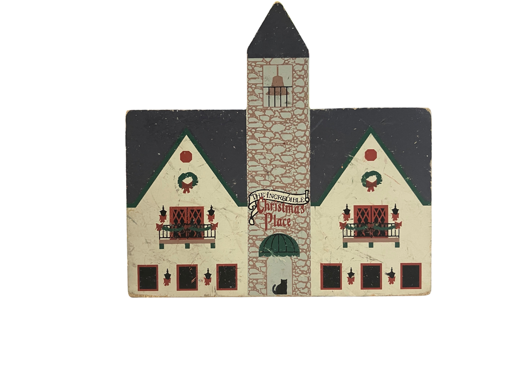 The Cat's Meow Incredible Christmas Place Bell Tower Square 1994 Pigeon Forge