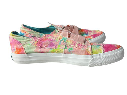 Blowfish Malibu Tie-Dye Slip-On Sneakers - Multicolor Canvas Size 10