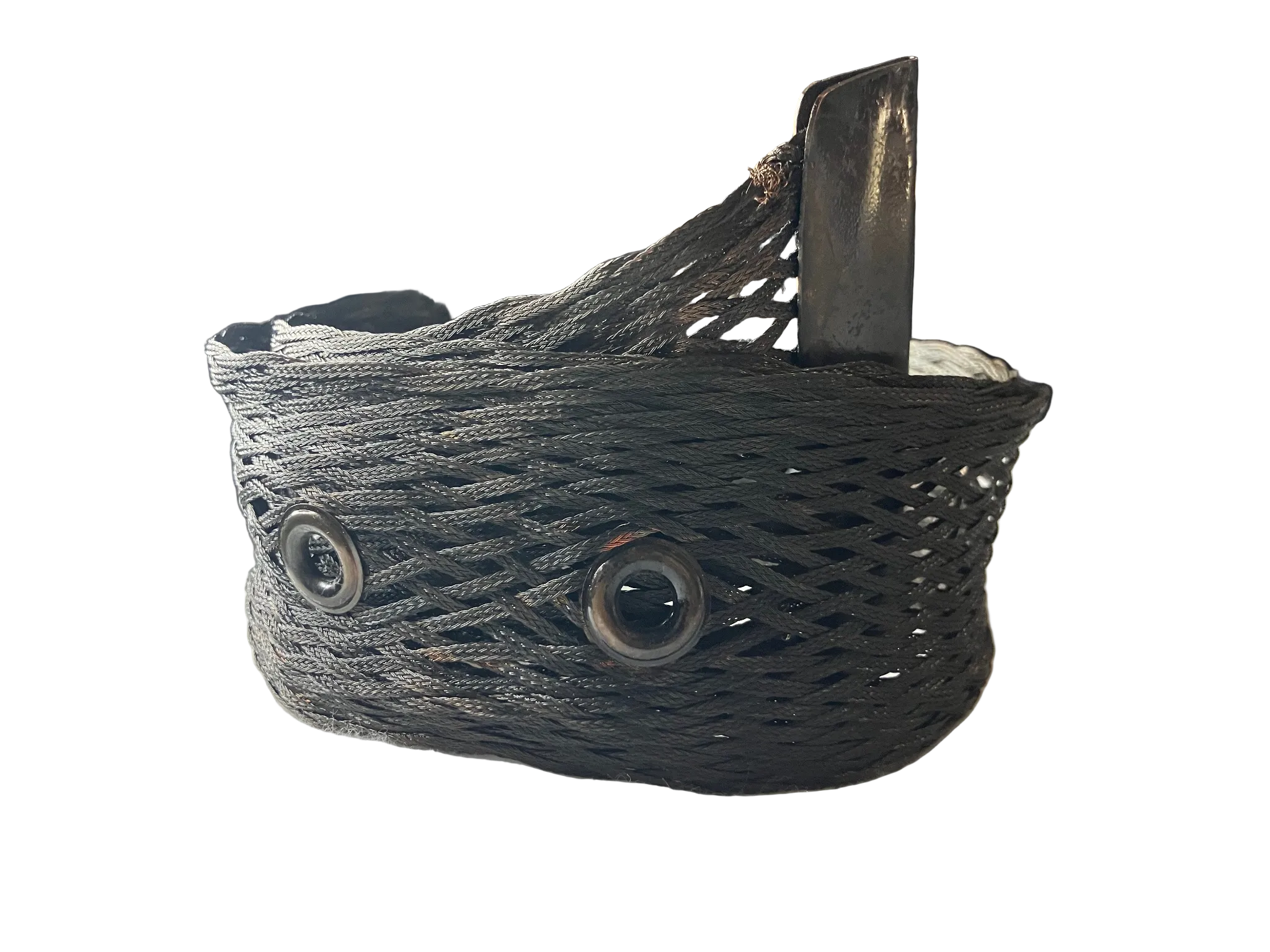 Sarah Cavender Metalworks Woven Metal Belt - Signed Wearable Art Sculpture