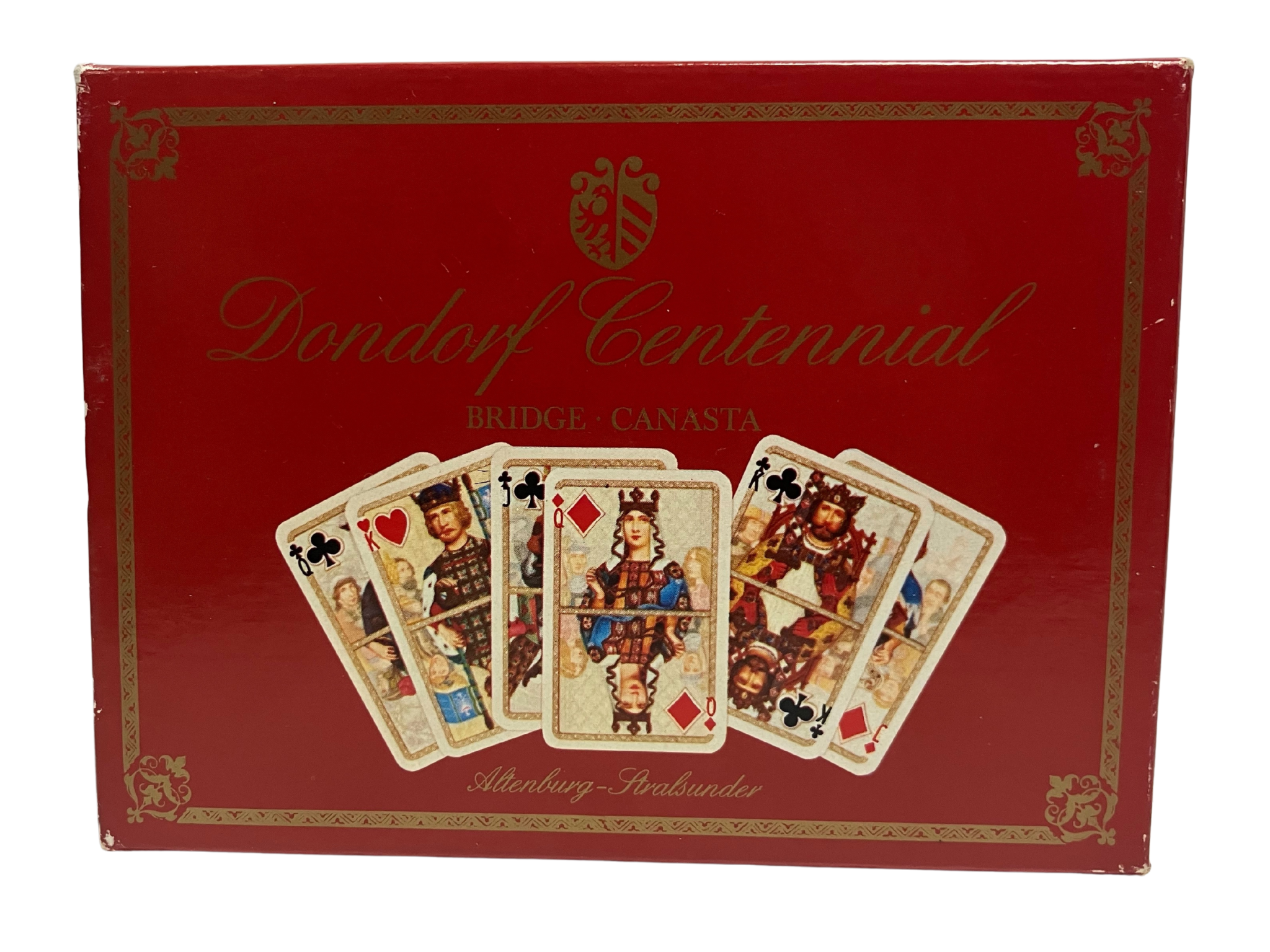 Vintage Dondorf Centennial Bridge Canasta Playing Cards - 1933 Commemorative Edition