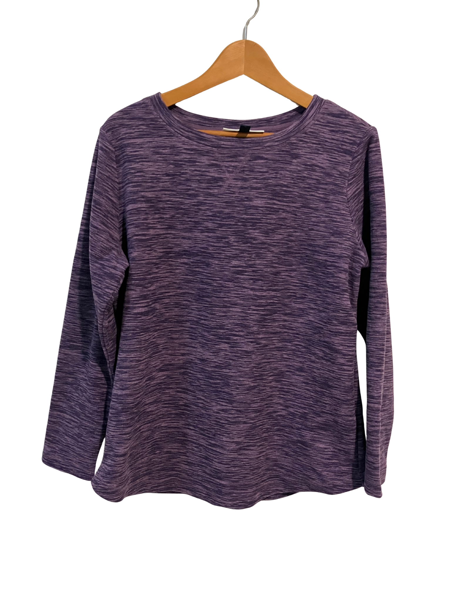 Karen Scott Sport Purple Long Sleeve Shirt – Size M