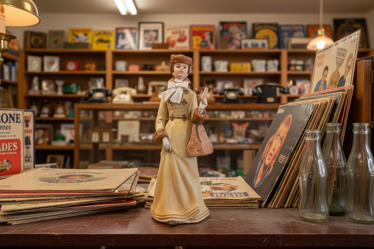 Vintage Avon Mrs. P.F.E. Albee Porcelain Figurine 1981 President's Club Award