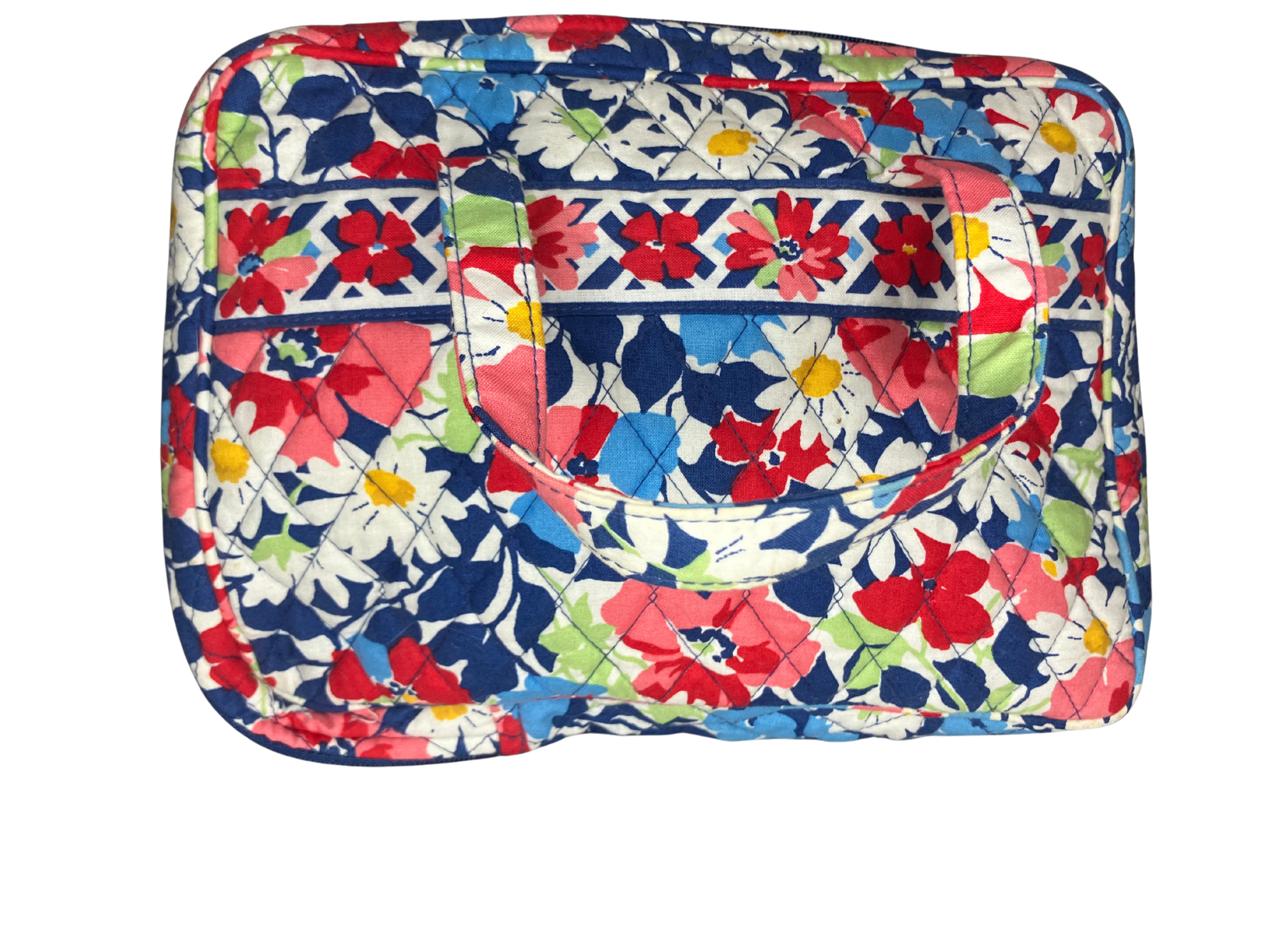Vera Bradley Vintage Laptop Case Floral Quilted Cotton Tablet Sleeve