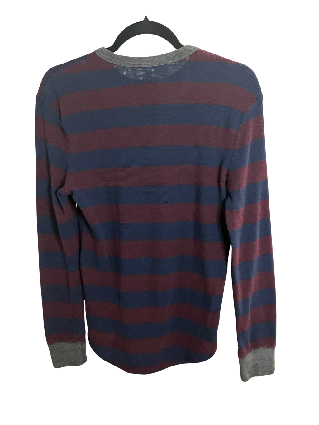American Eagle AEO Heritage Striped Thermal Long Sleeve Shirt Men's XS