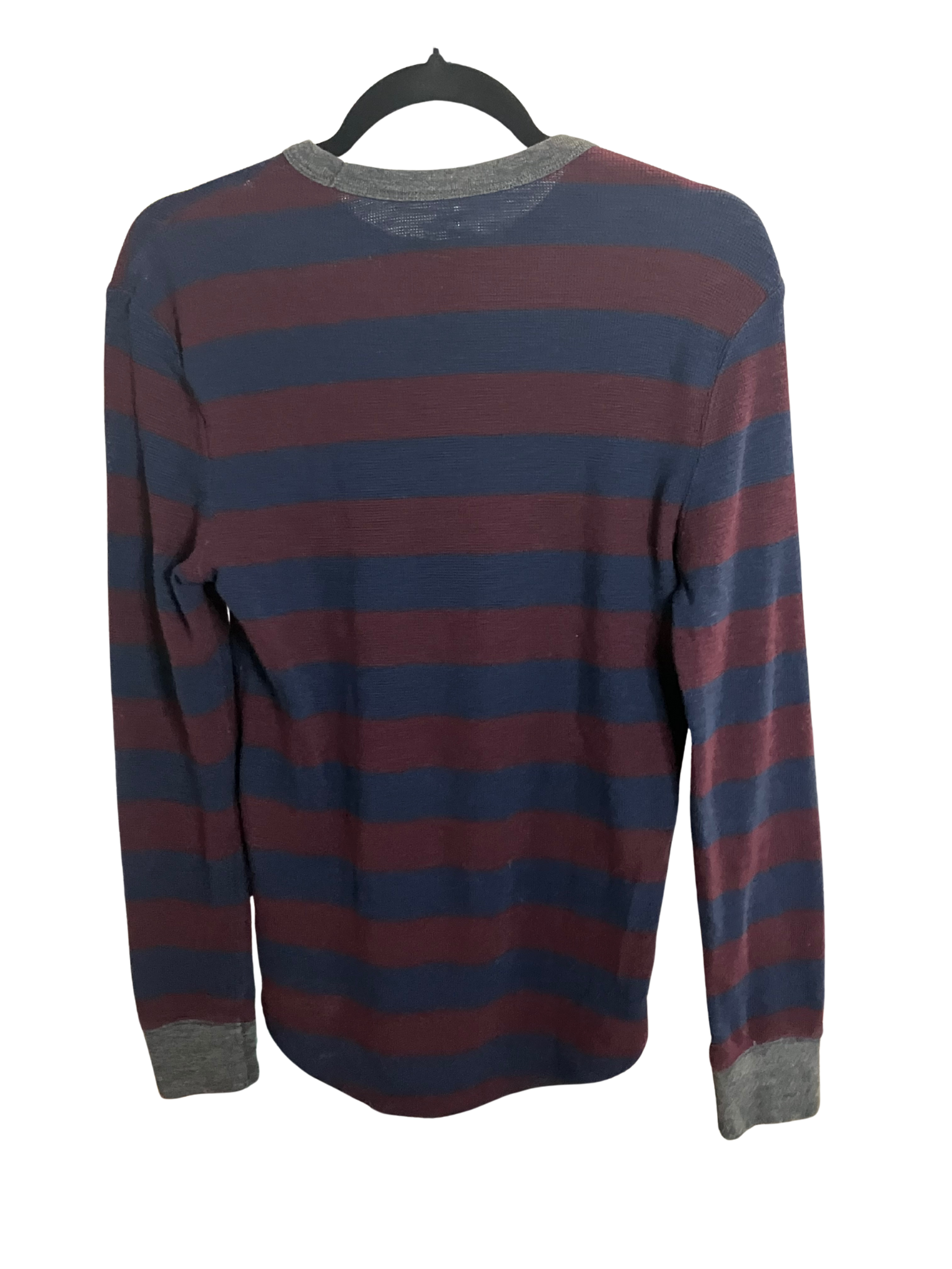 American Eagle AEO Heritage Striped Thermal Long Sleeve Shirt Men's XS