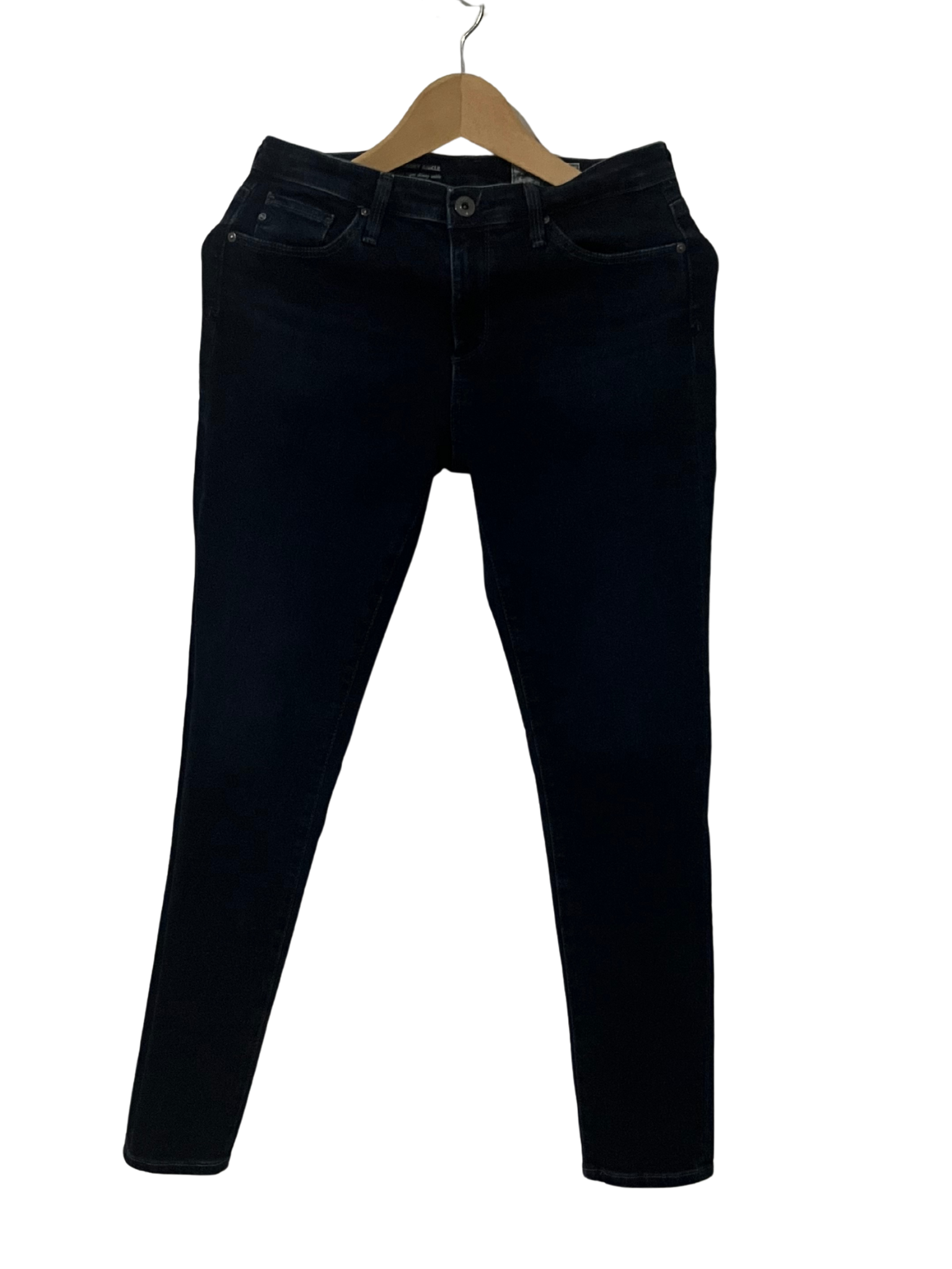 AG Adriano Goldschmied Women's Skinny Jeans Size 27R Dark Blue