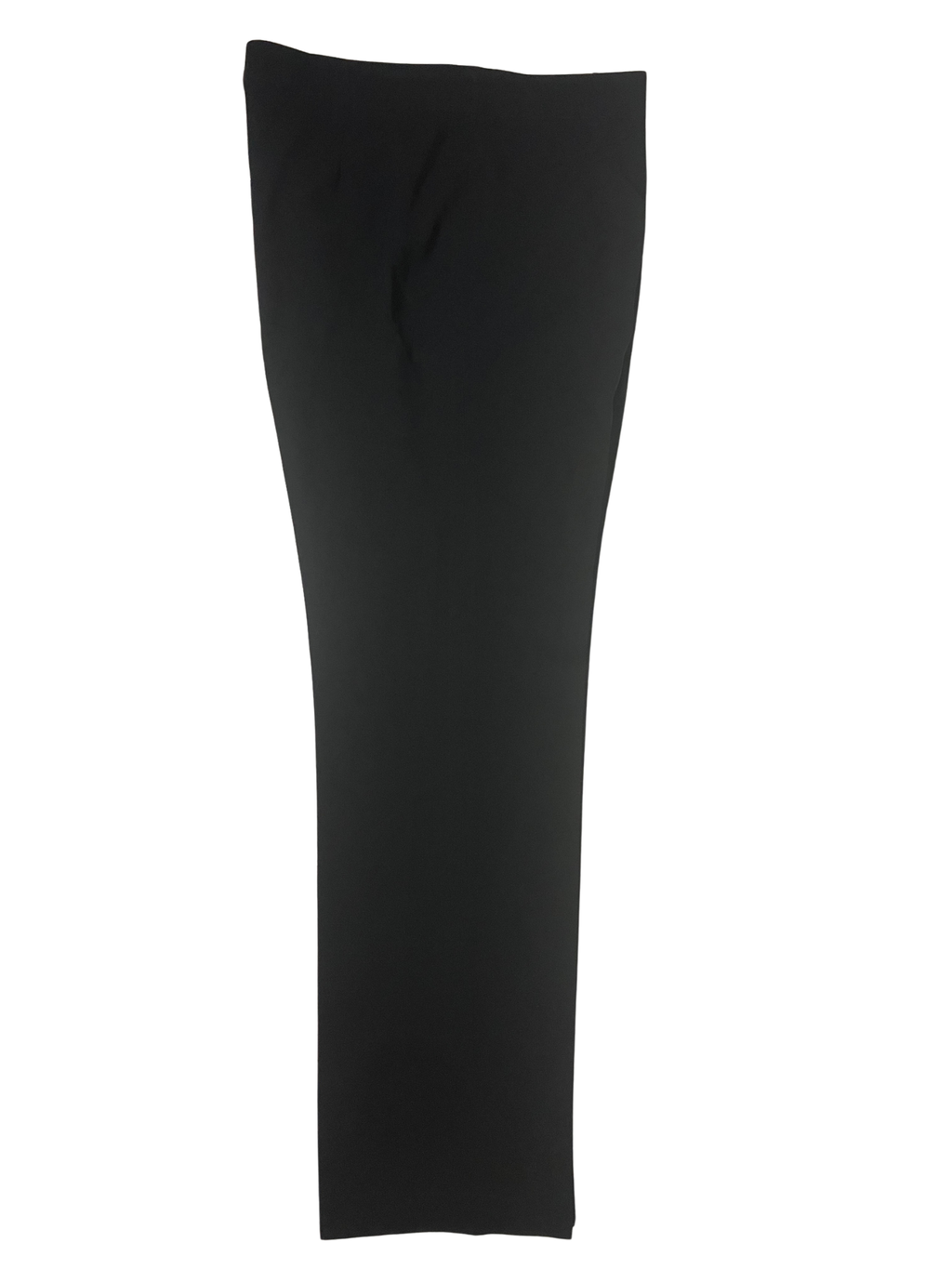 Lafayette 148 New York — Tailored Pants | Deep black, structured straight-leg · Sz 14