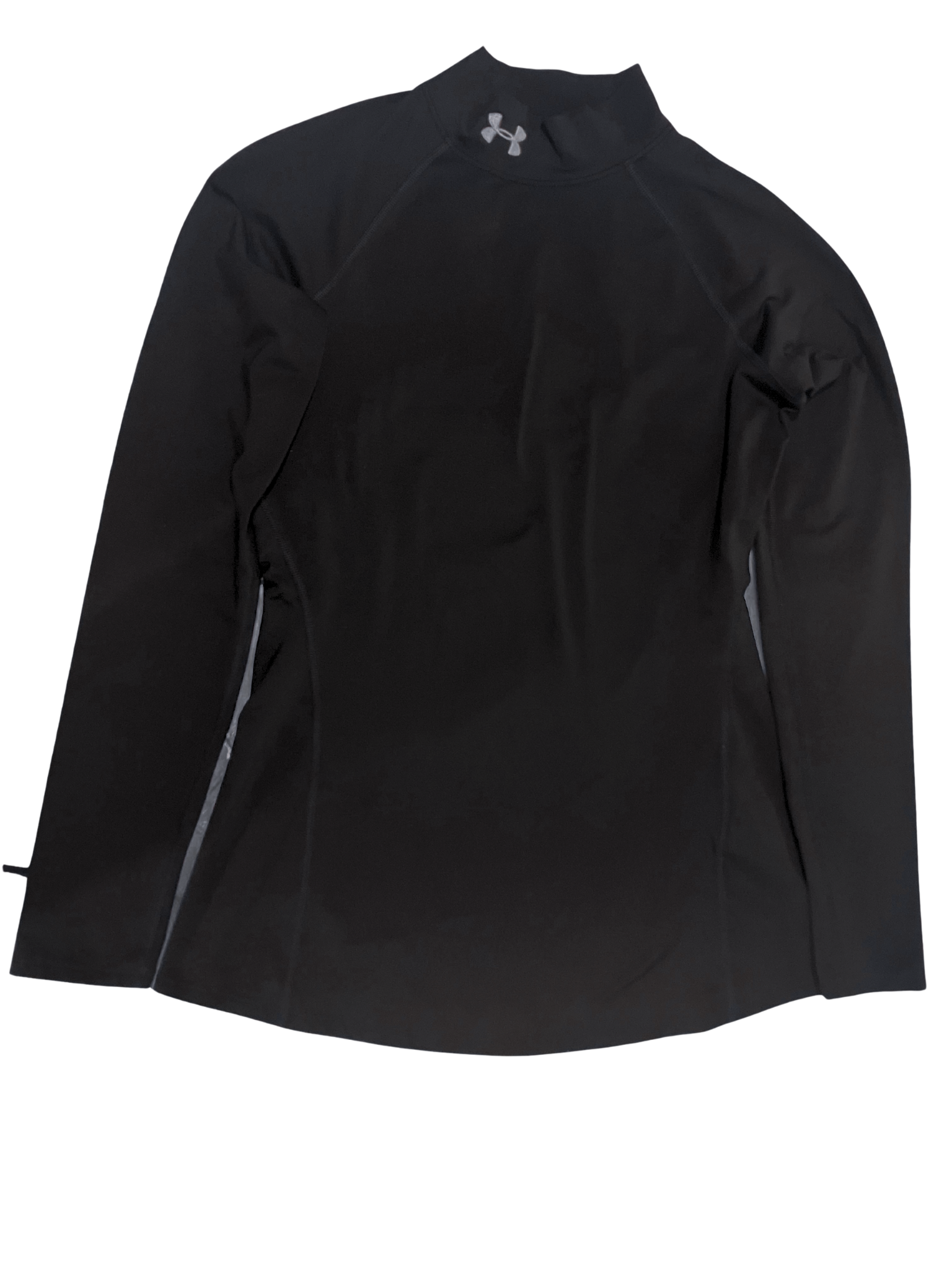 Under Armour ColdGear Black Long Sleeve Mock Neck - Fitted Base Layer
