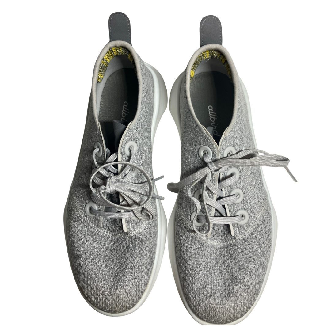 ALLBIRDS Women’s Tree Runners Sneakers Light Gray W7 Sustainable Comfort