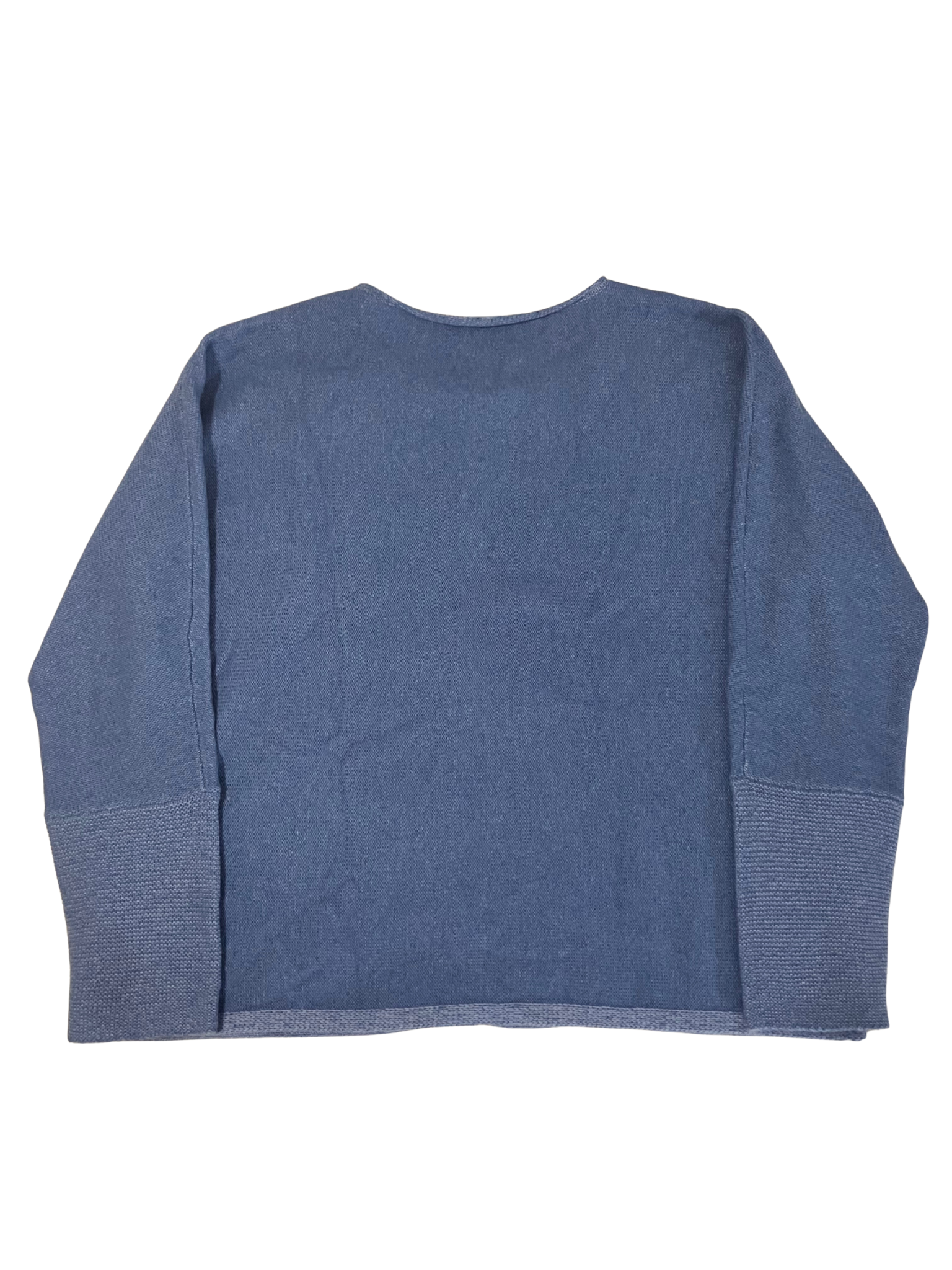 Eileen Fisher Cashmere Blend Knit Sweater – Soft Blue – Size L