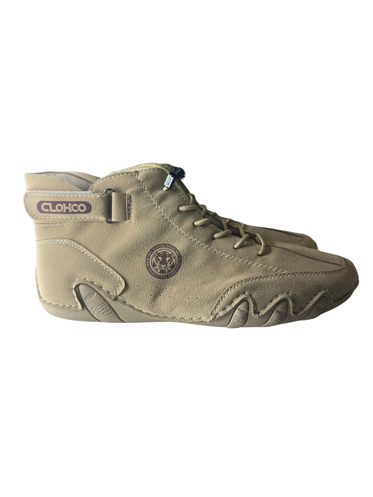 CLOHOO Barefoot Minimalist Shoes EU 44 – Wide Toe Box Flexible Sole Beige