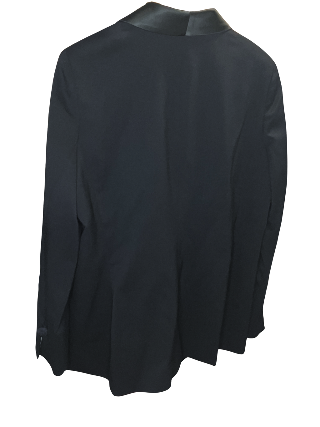 Austin Reed Wool Tuxedo Blazer Shawl Lapel Black Formal Jacket Size 14