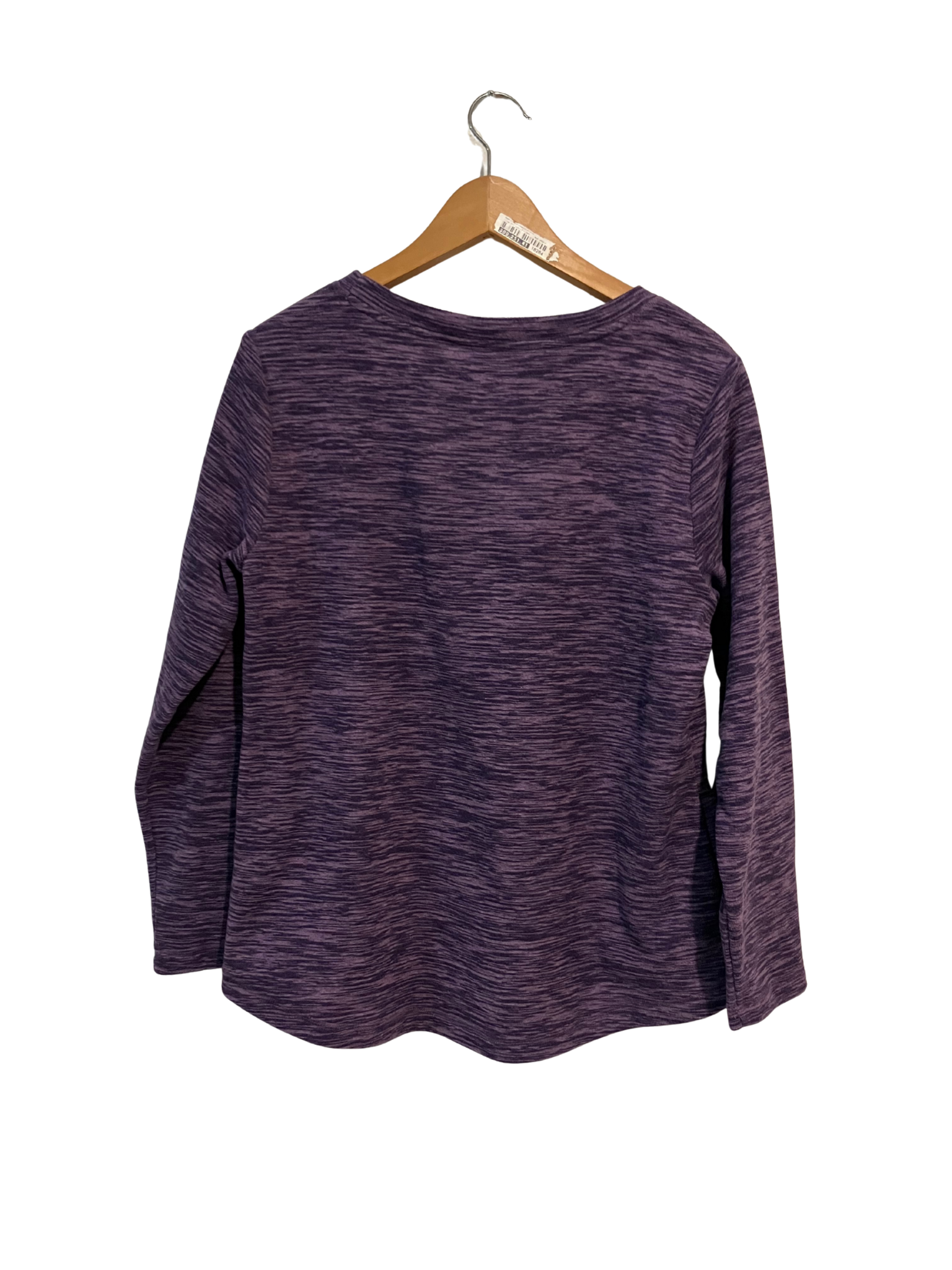 Karen Scott Sport Purple Long Sleeve Shirt – Size M