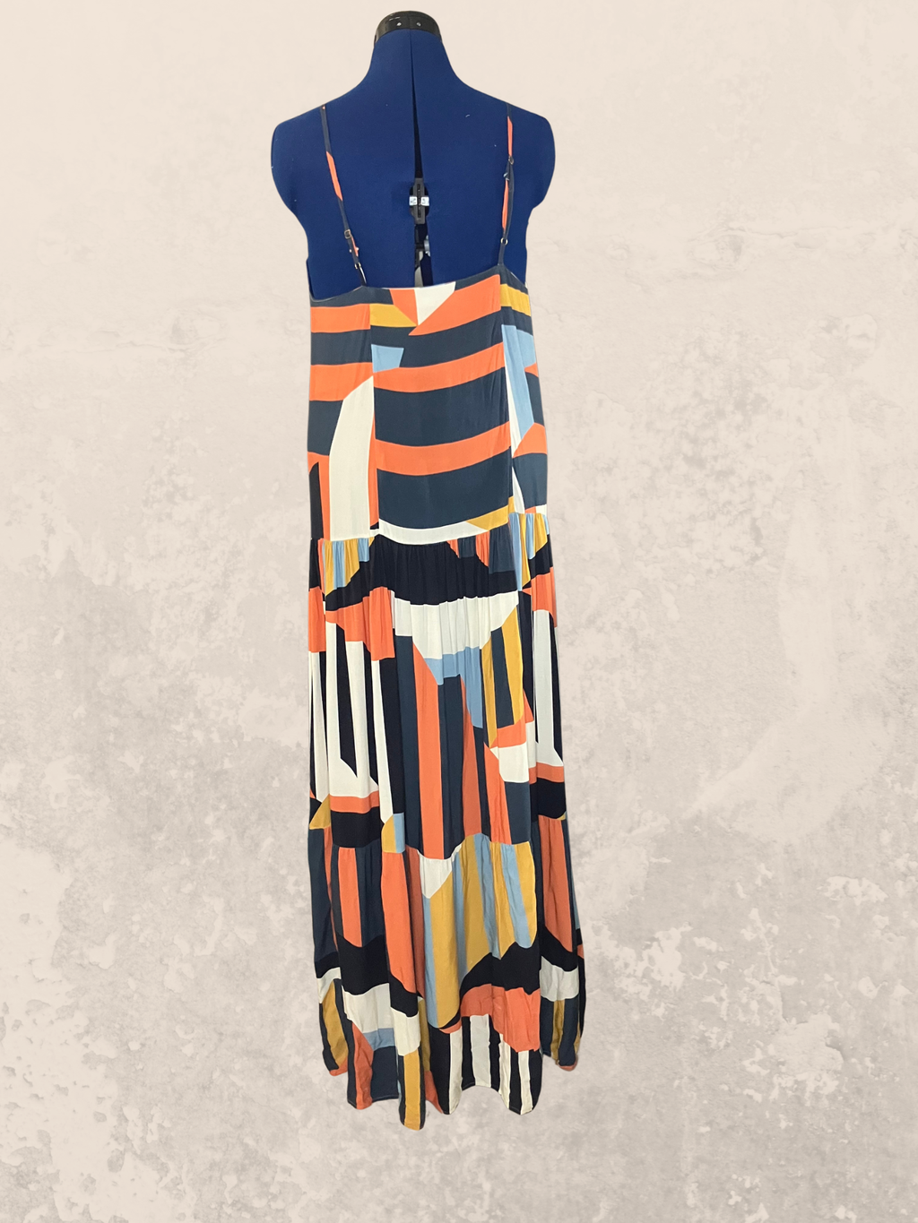 Lenny Niemeyer — Maxi Dress | Geometric print, drop-waist silhouette · Sz OS