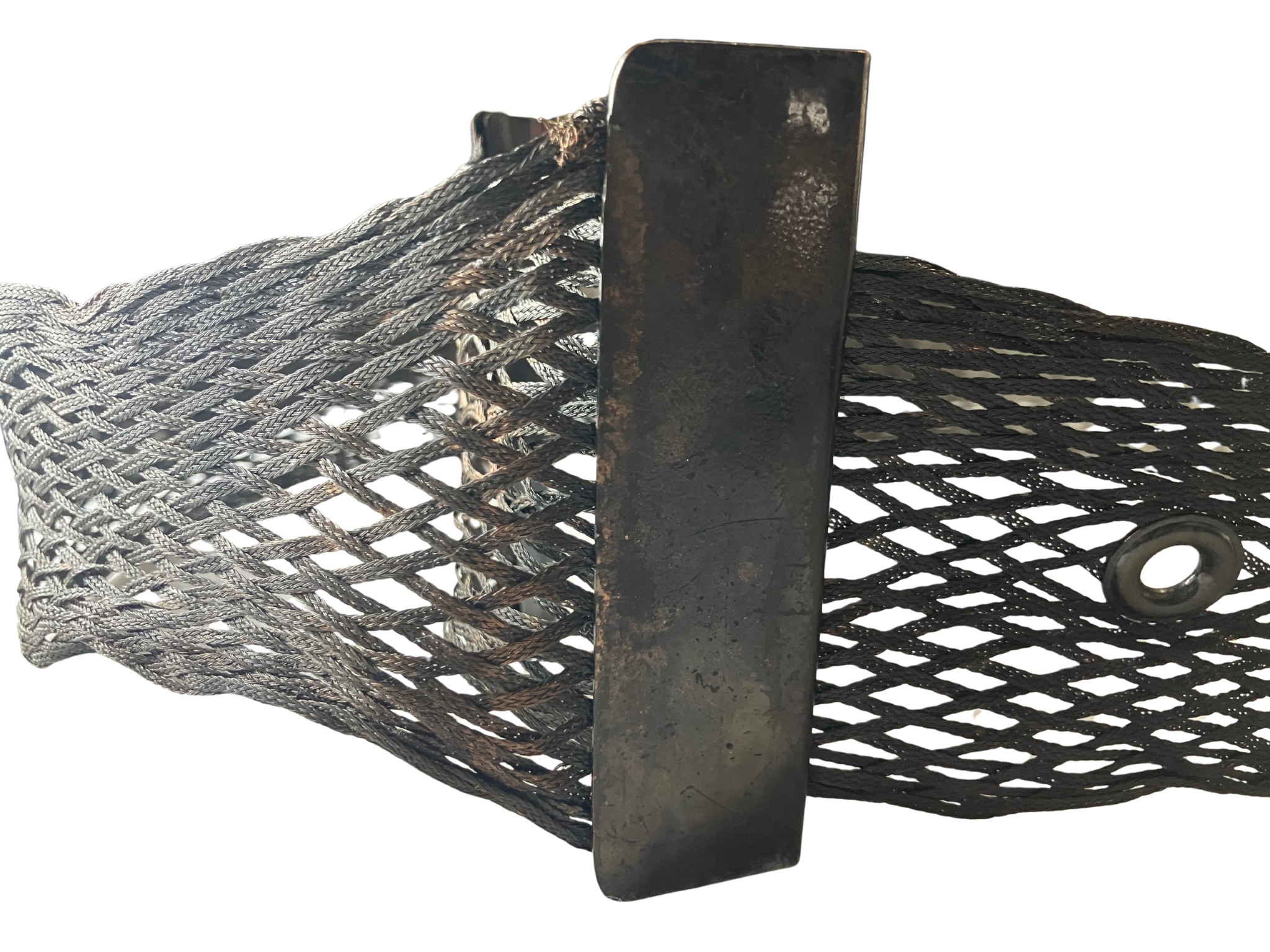 Sarah Cavender Metalworks Woven Metal Belt - Signed Wearable Art Sculpture