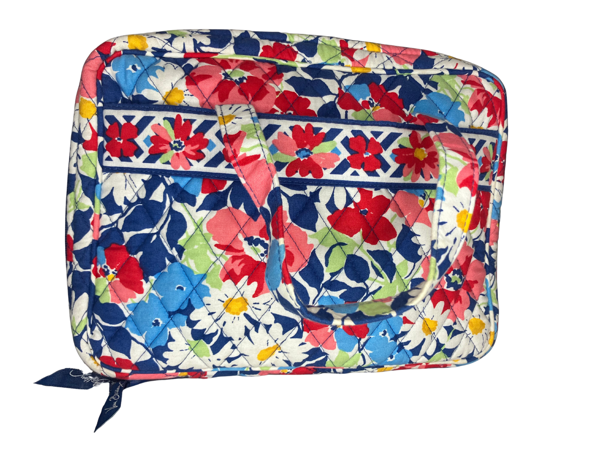 Vera Bradley Vintage Laptop Case Floral Quilted Cotton Tablet Sleeve