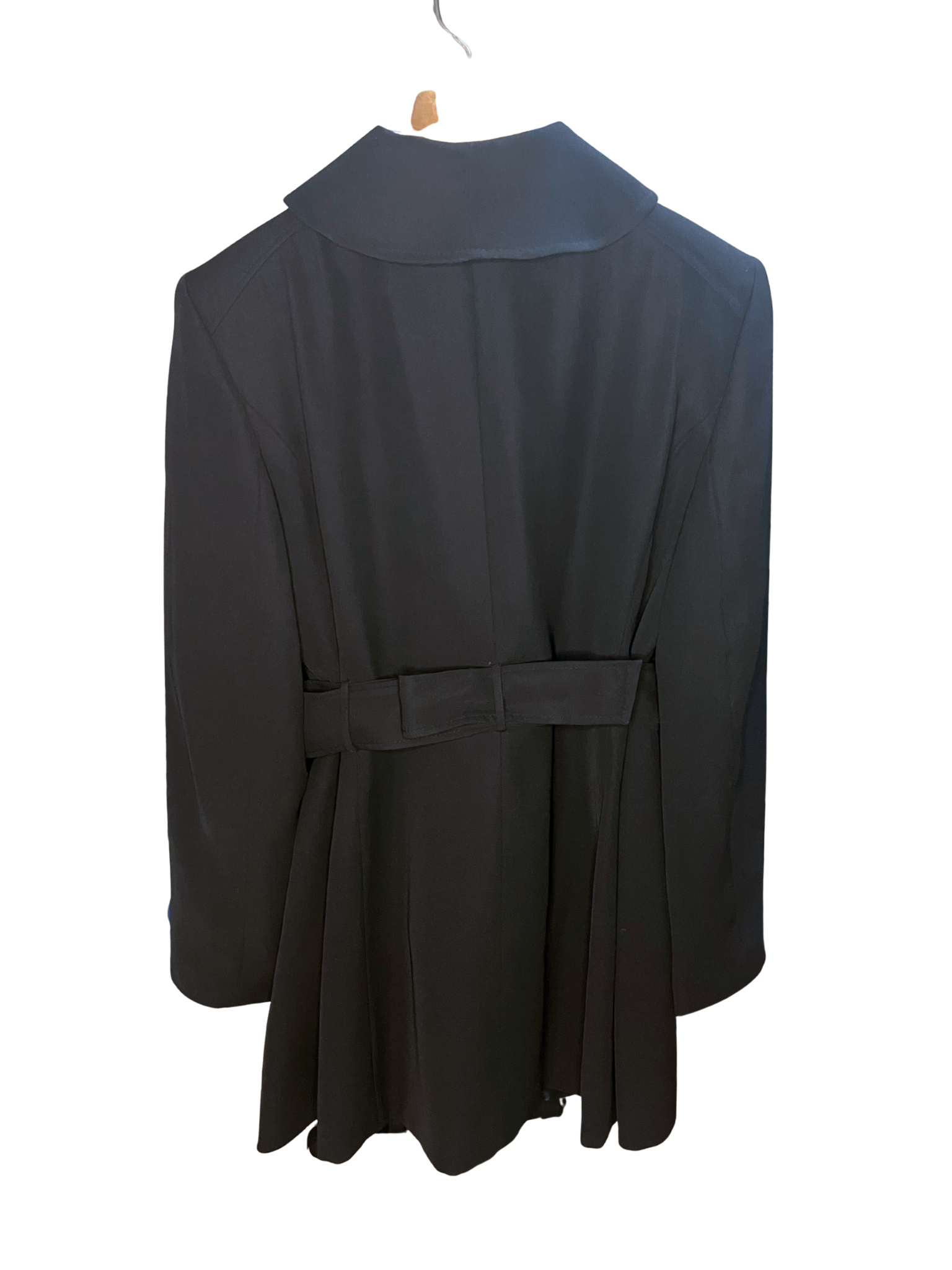 Nine West Black Ruffle Front Blazer – Women's Size 16 – Classic Tailored Jacket