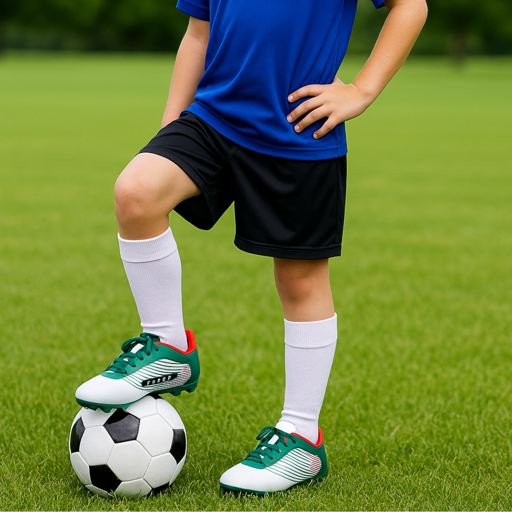 Brava Boys Soccer Cleats Size 12D Green Red White ⚽️