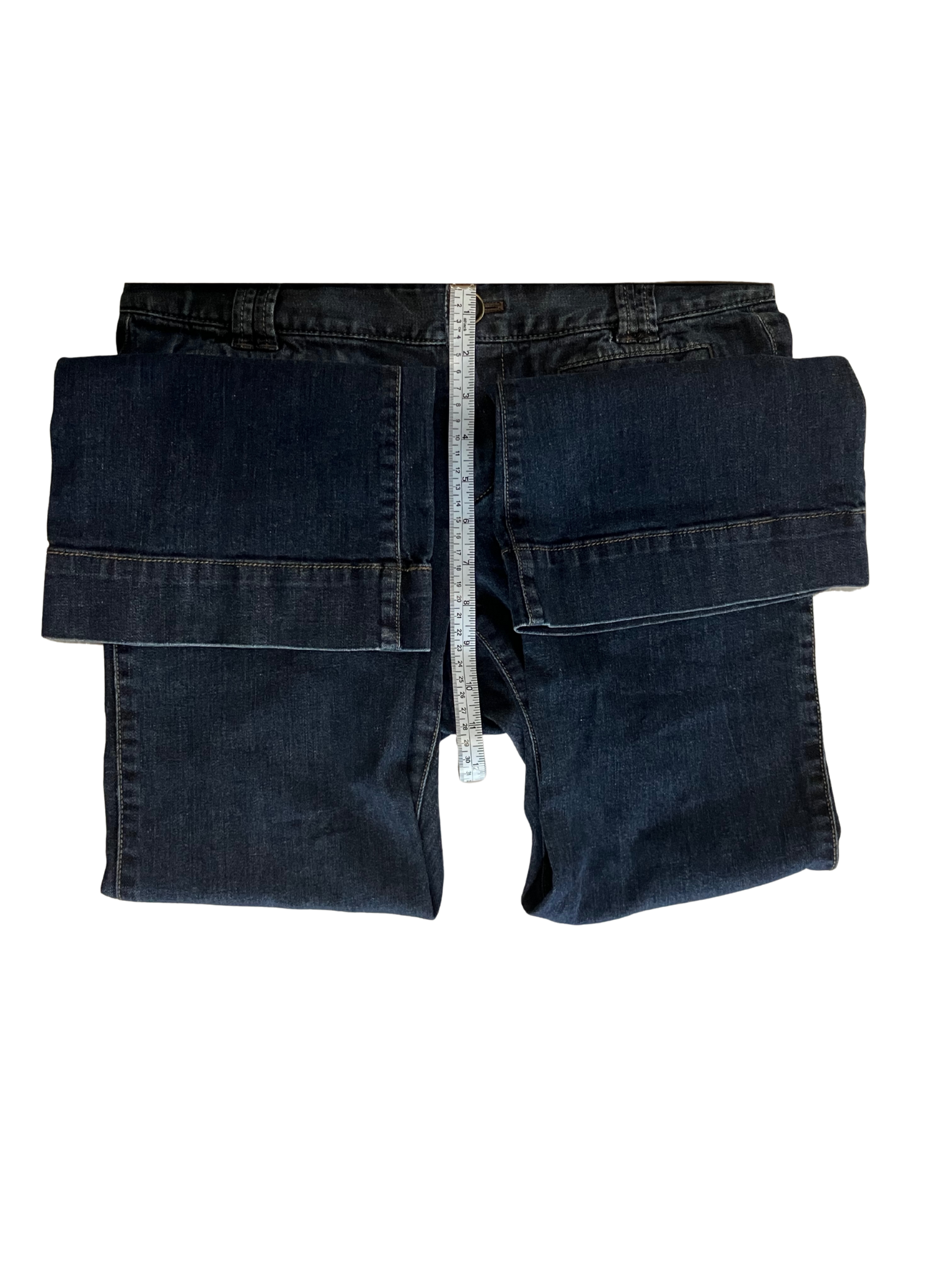 Ann Taylor LOFT Petites Dark Wash Straight Leg Jeans Size 6P Cotton Stretch