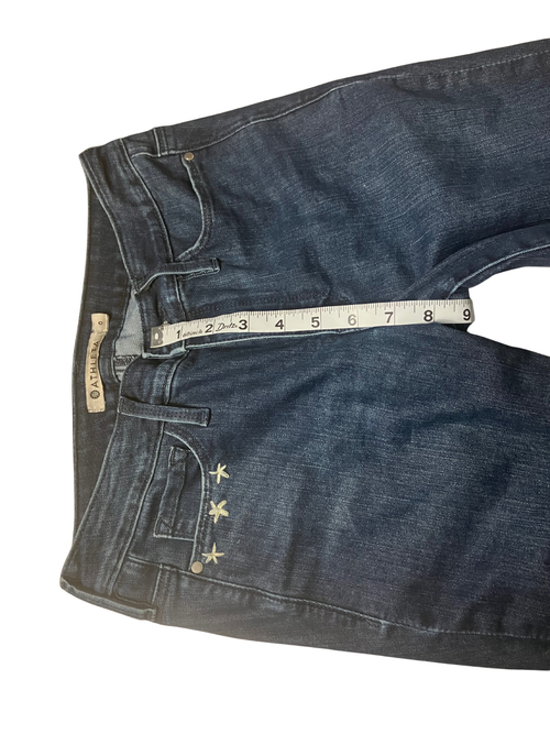 Athleta Dark Wash Straight Leg Jeans – Stretch Denim – Women's Size 0
