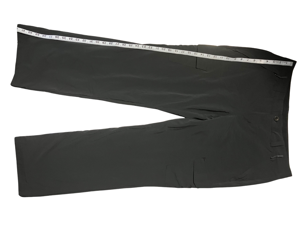 Eddie Bauer Black Softshell Fleece-Lined Pants Size 14