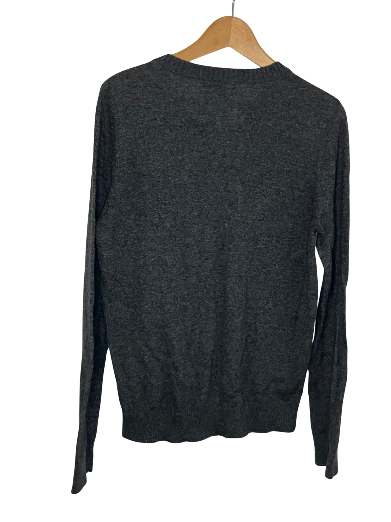 Abercrombie & Fitch Charcoal Gray Cashmere Blend Sweater Size S