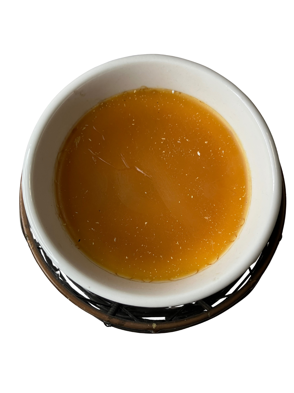 Scentsy Rustic Wire Cage Electric Wax Warmer - White Ceramic - 25W