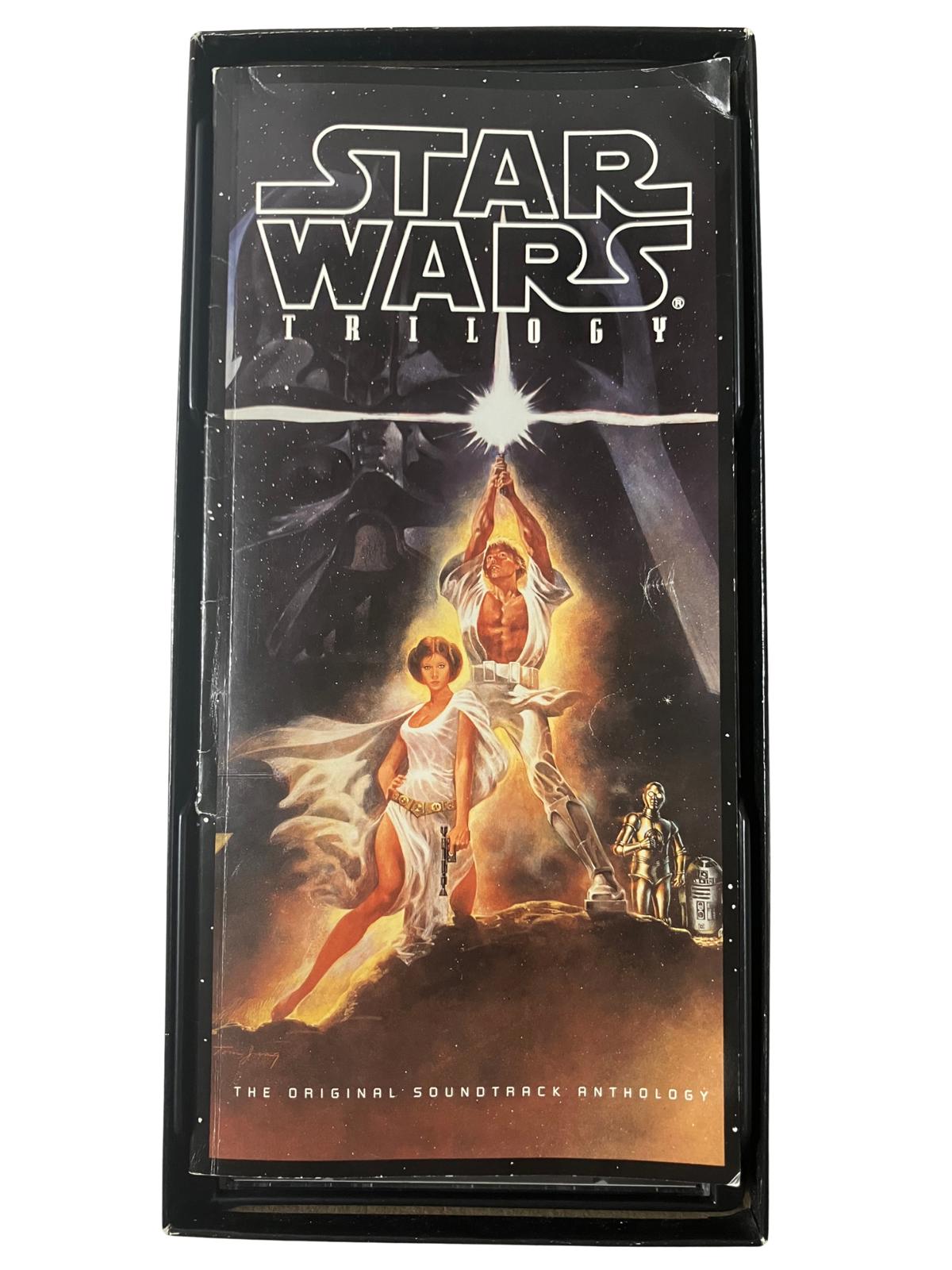 1993 Star Wars Trilogy Soundtrack Anthology 4-CD Box Set