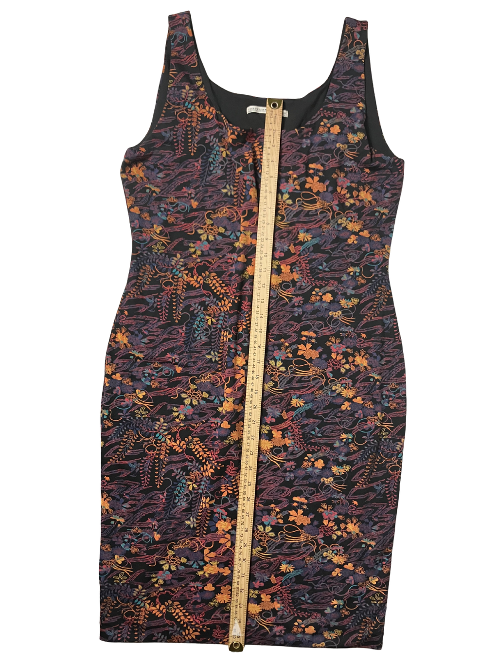 Peruvian Connection — Sheath Dress | Pima cotton with botanical floral print · Sz XL