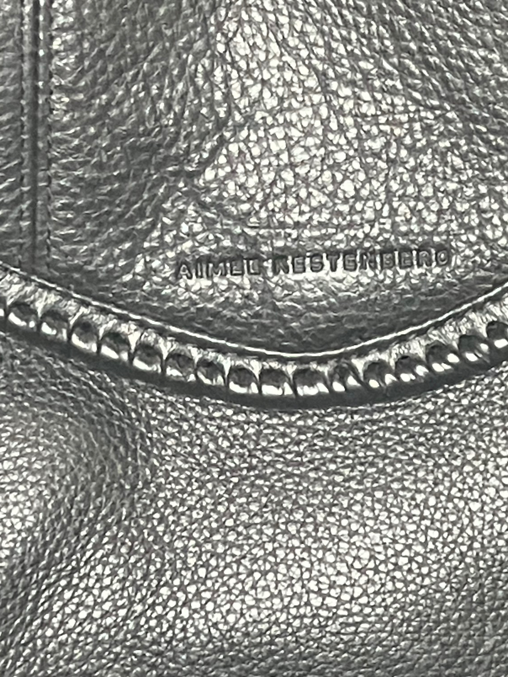 Aimee Kestenberg Leather Tote Bag Shoulder Bag Large Soft Pebbled Leather