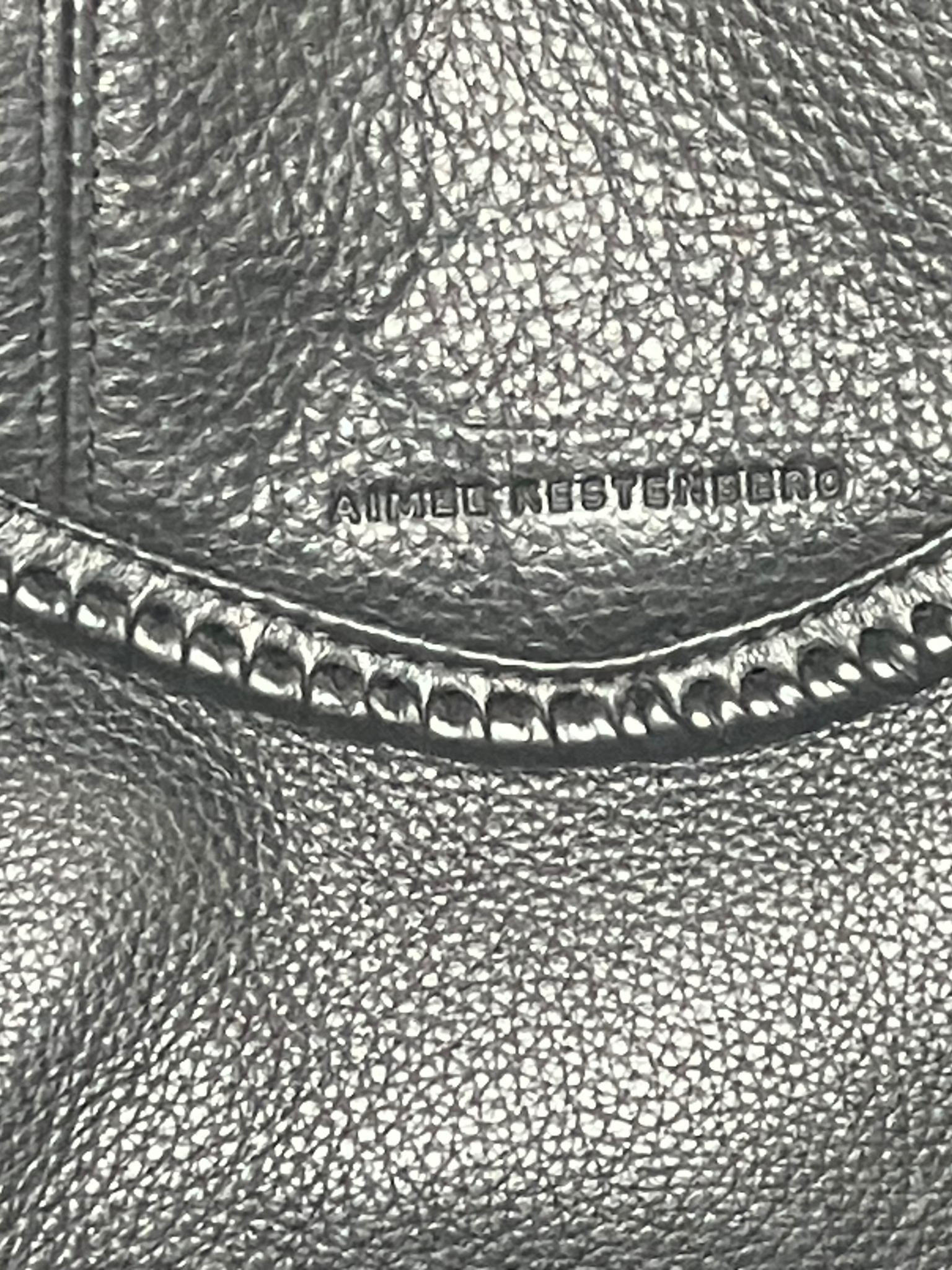 Aimee Kestenberg Leather Tote Bag Shoulder Bag Large Soft Pebbled Leather