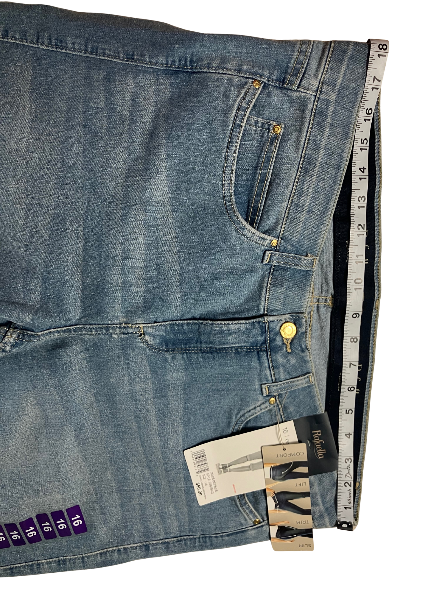 Rafaella Weekend Denim Capri Jeans - Size 16 - New with Tags