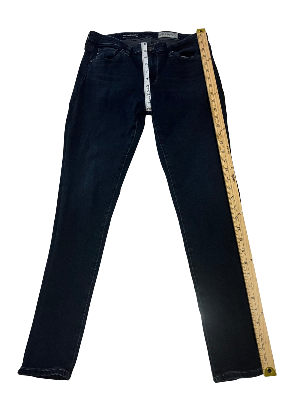 AG Adriano Goldschmied Women's Skinny Jeans Size 27R Dark Blue