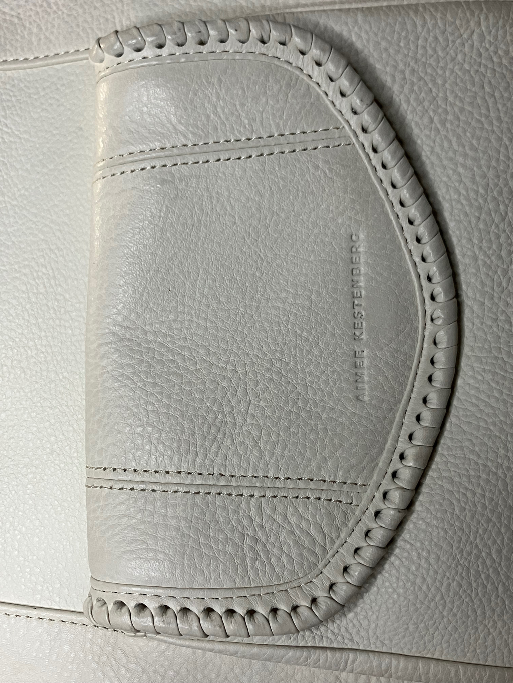 Aimee Kestenberg Leather Tote Bag Shoulder Bag Large Soft Pebbled Leather