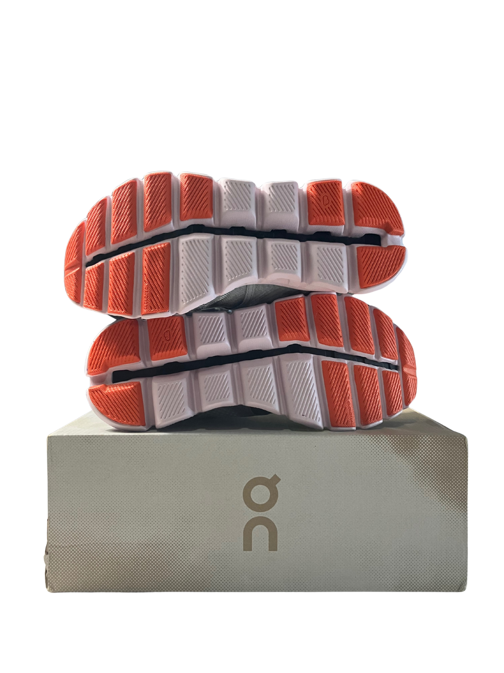 On Running Cloud X Women's Sneakers Gray Orange Size 8 New with Box